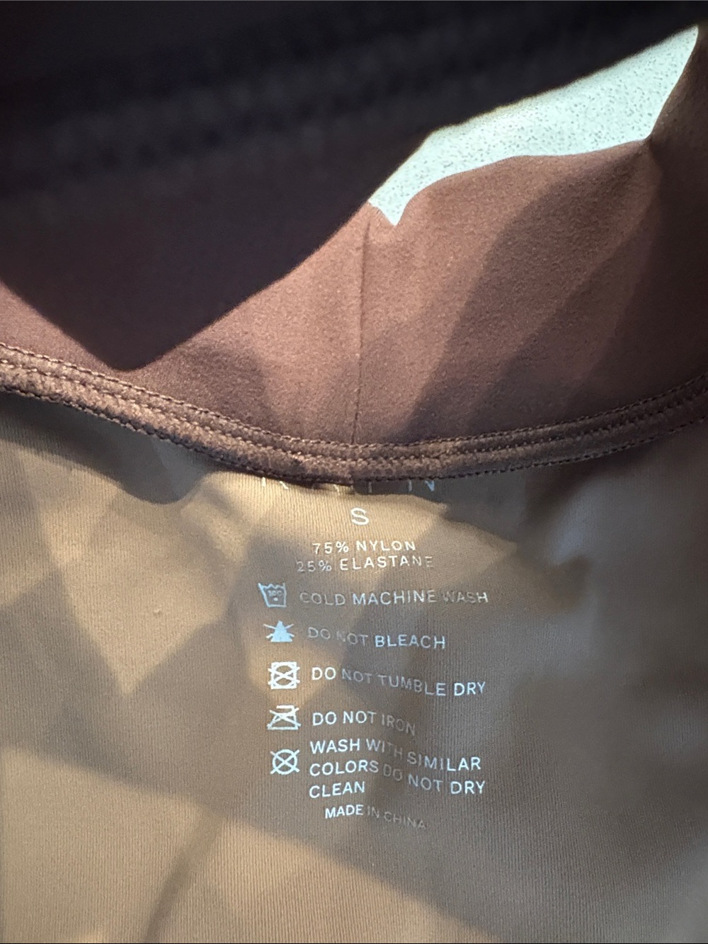 Brown Activewear Set - Top & Leggings - Picture 6 of 6